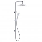 Tono Twin Shower, Chrome